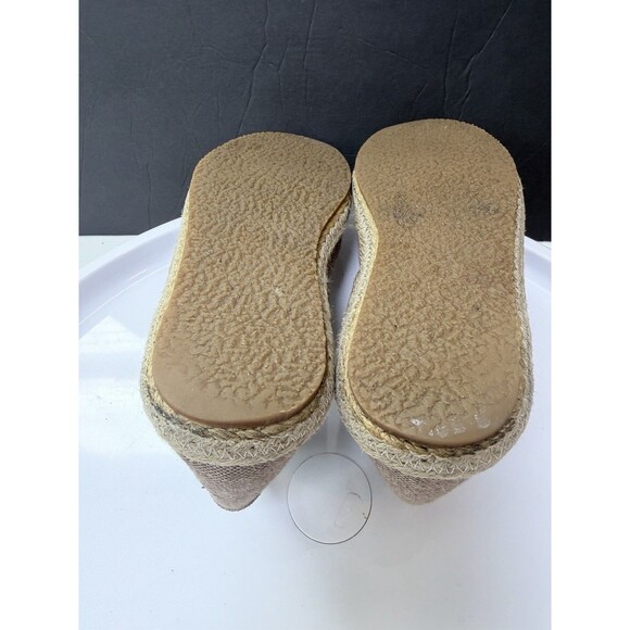 Patara Mens Nomad Canvas Lace Up Espadrille Shoes Cork Insoles EU 41 US 8 Beige main image 8